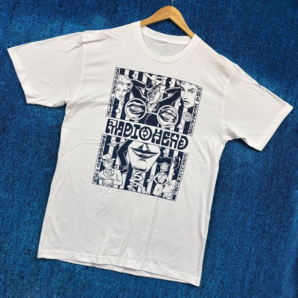 Radiohead Alternative Rock Graphic T-Shirt Size Large - Picture 3 of 4